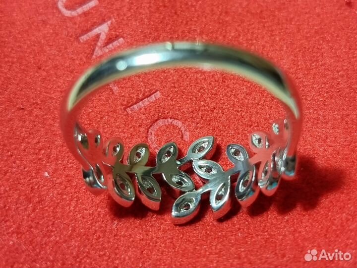SL Серебряное кольцо с фианитами 20р