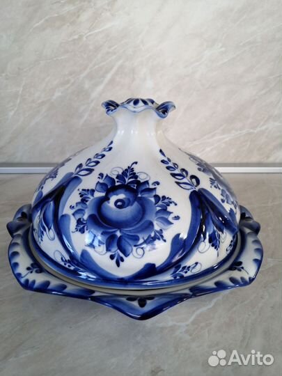 Гжель новая блинница