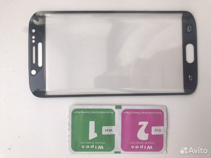 Защитное стекло на Samsung S6 Edge