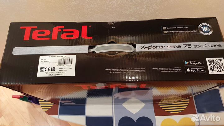 Робот-пылесос Tefal X-plorer Serie 75