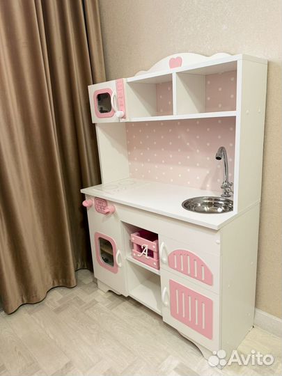 Детская игровая кухня деревянная
