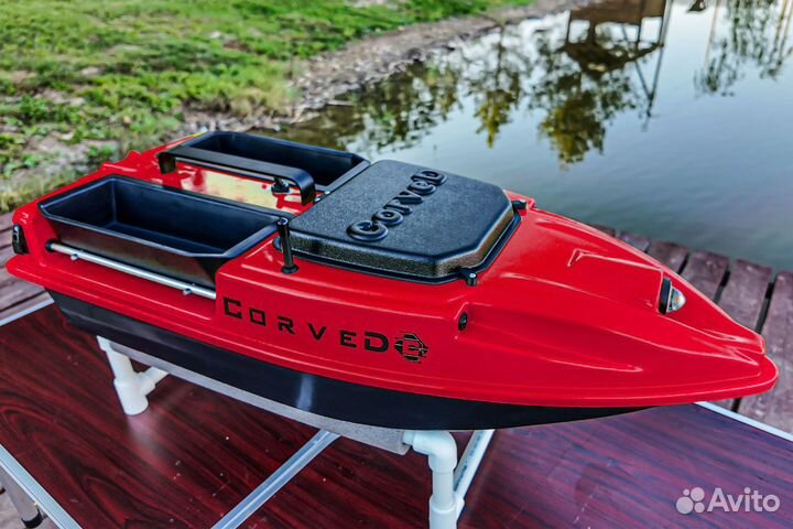 Прикормочный кораблик с gps