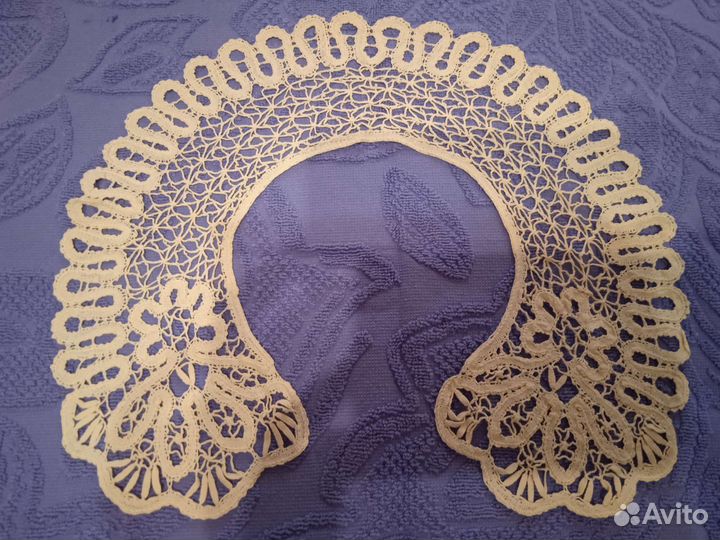 Воротник елецкое кружево