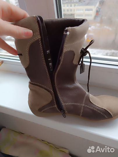 Сапоги женские зимние натуральная кожа 38 зима