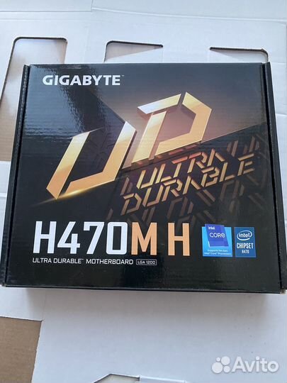 Материнская плата gicabyte H470M H LGA 1200