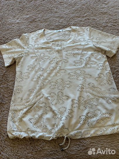 Футболки и джинсовая куртка р. 50