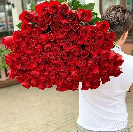 Высокие розы, букеты, цветы Доставка