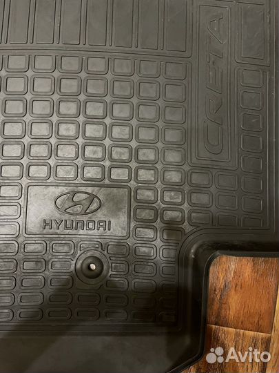 Коврики резиновые Hyundai Creta оригинальные