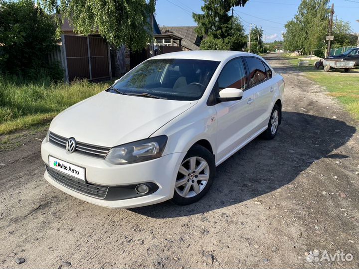 Volkswagen Polo 1.6 AT, 2011, 192 000 км