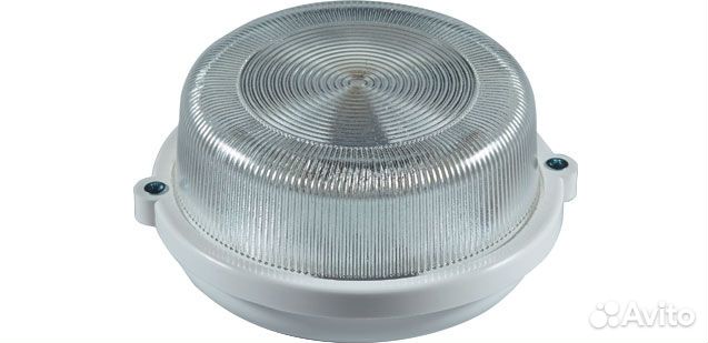 Светильник круглый пластиковый нпп 03-100-010.1 I