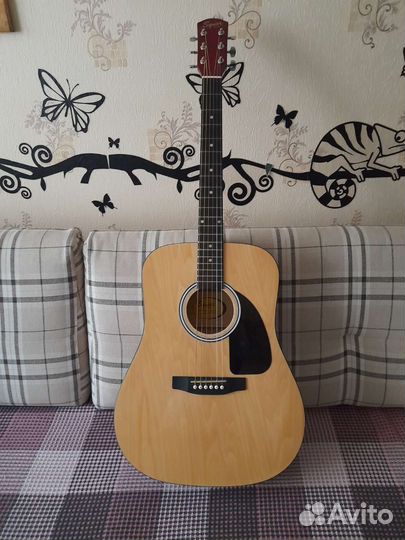 Акустическая гитара fender squier