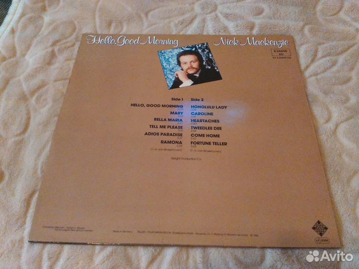 Nick MacKenzie 1980 Hello, Good Morning (German