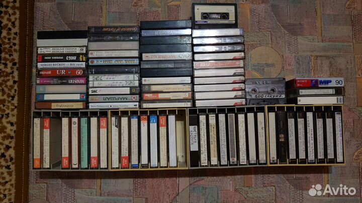 Metall.chrom.Кассеты аудио