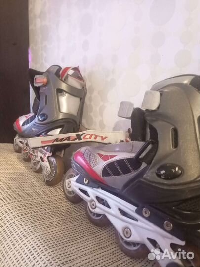 Роликовые коньки раздвижные
