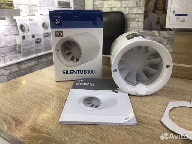 Silentub 100 канальный вентилятор