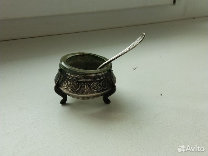 Солонка мельхиор