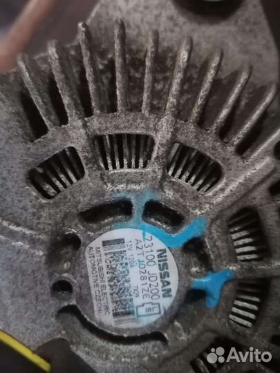 Генератор nissan X trail t31, Qashgai, Tiida