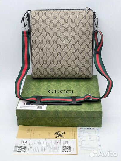 Сумка gucci мужская через плечо