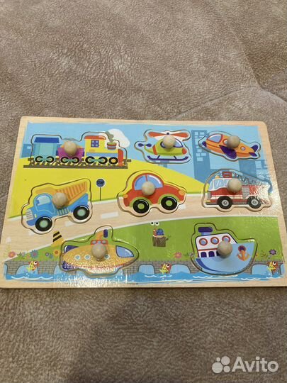 Развивающие игрушки, пазлы, детское лото