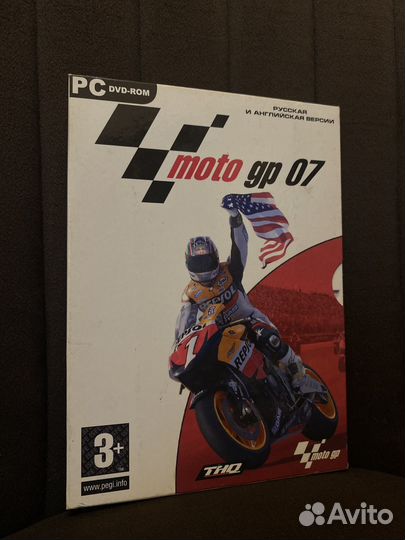 Компьютерная игра moto gp 07 pc DVD-ROM