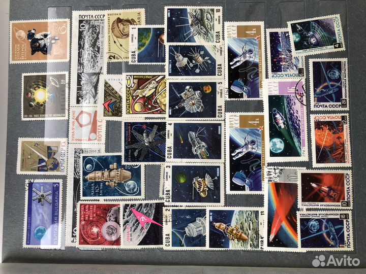 Коллекция марок СССР. Два альбома