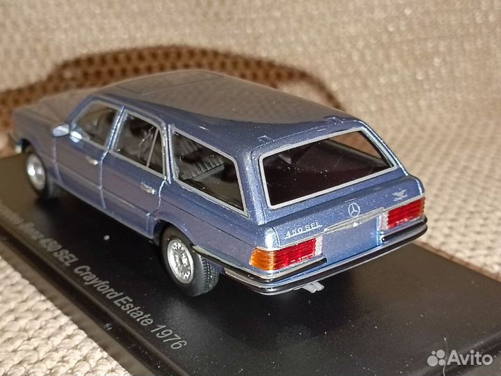 Модель автомобиля Mercedes W116 Crayford Estate