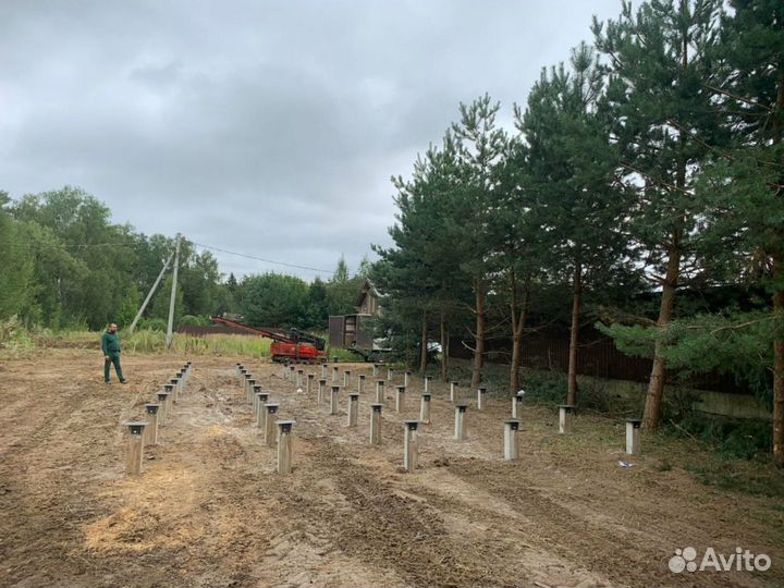 Винтовые сваи 57 - 325мм