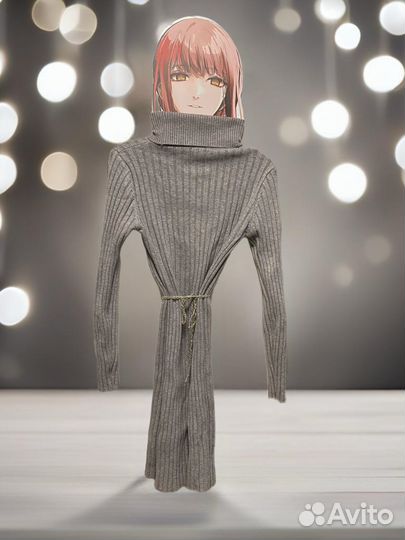 Платье лапша теплое с горлом 42-44