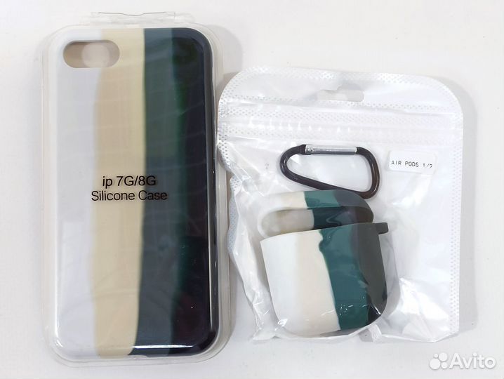 Чехол на айфон 7 11 12 13 и чехол для наушников