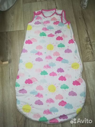 Спальный тёплый мешок mothercare 80рр