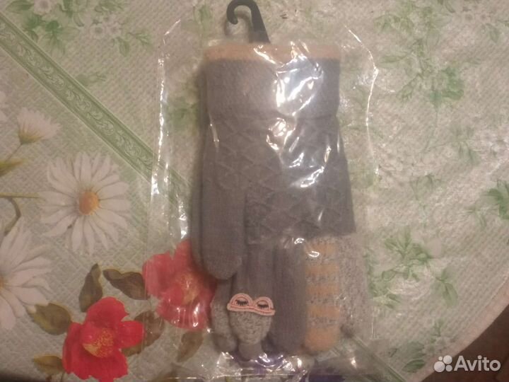 Перчатки зимние детские новые