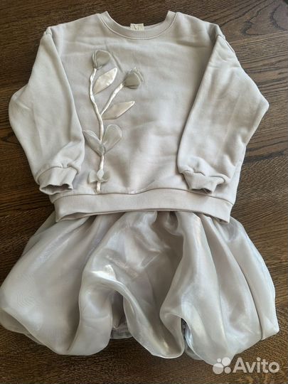 Комплект lime для девочки юбка и кофта