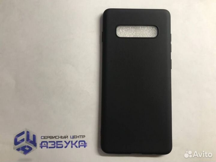 Чехол для Samsung S10 plus (черный)