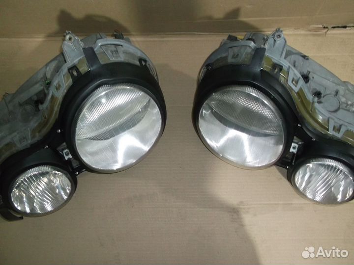 Фары на Мерседес 210 (дорест) ксенон