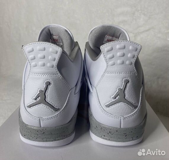 Nike air jordan 4 retro white oreo