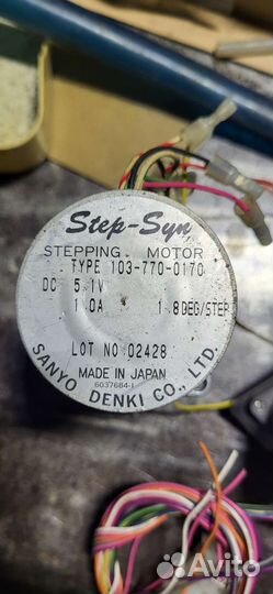 Шаговый электродвигатель