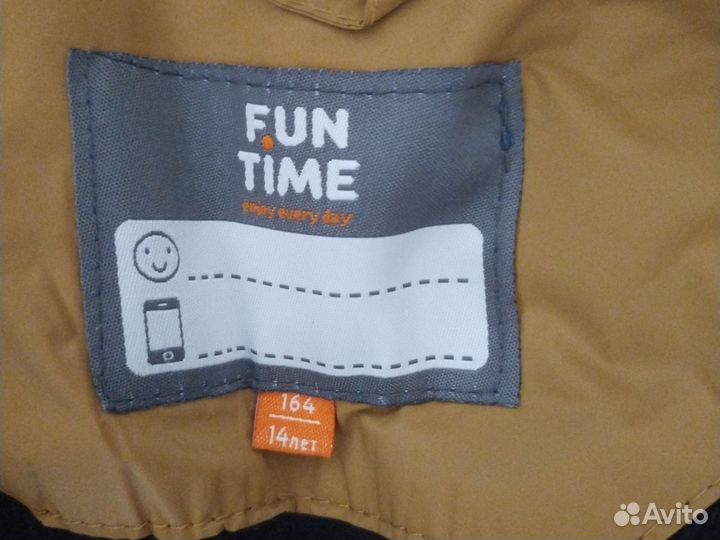 Куртка зимняя для мальчика подростка 164 размер