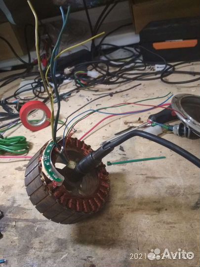 Сложный ремонт электросамокатов