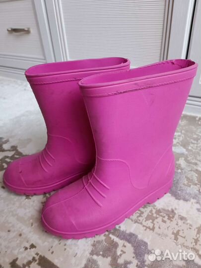 Детские резиновые сапоги