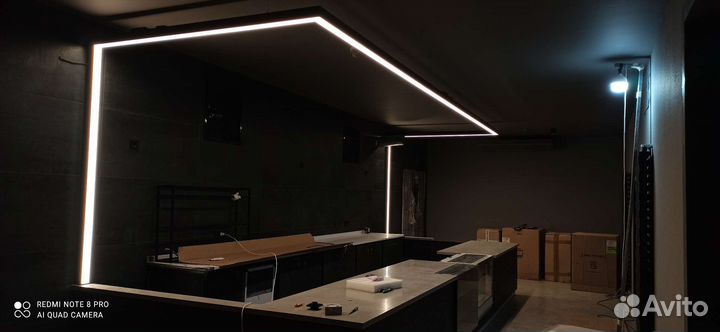 Установка светодиодной ленты