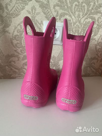 Сапоги Crocs c11 28р-р