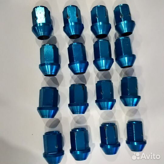 Гайки Kics leggdura racing M12x1.25, 16 штук