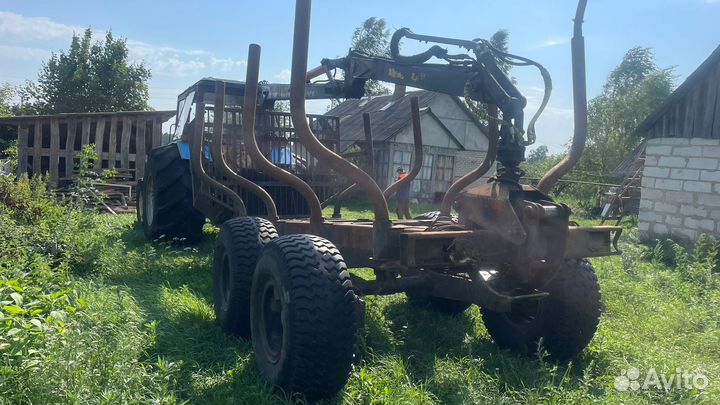 Трактор 1221 и тележка тигер 5-11