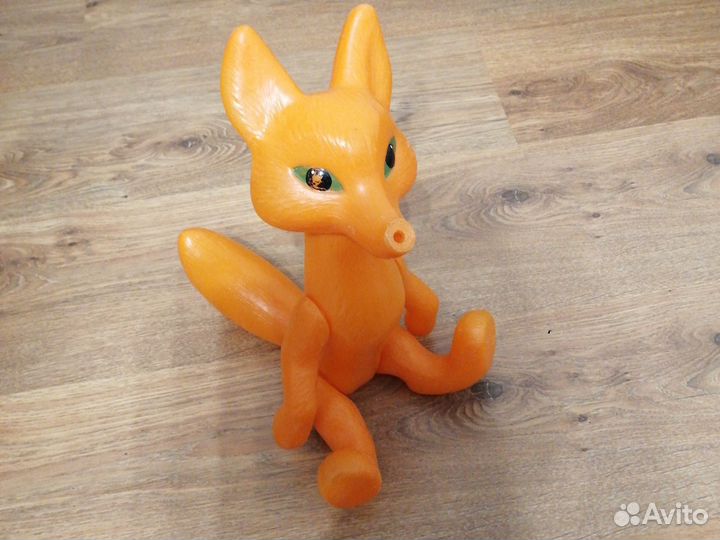 Игрушка советская СССР Лиса