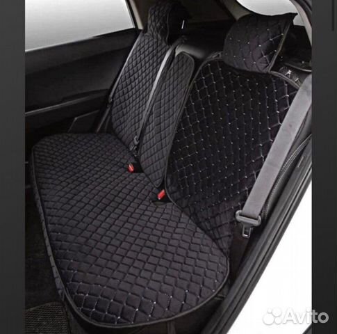 Накидки на задний ряд сидений велюр