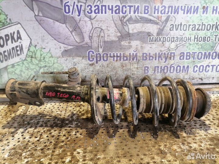 Стойка передняя левая Chevrolet Aveo т250