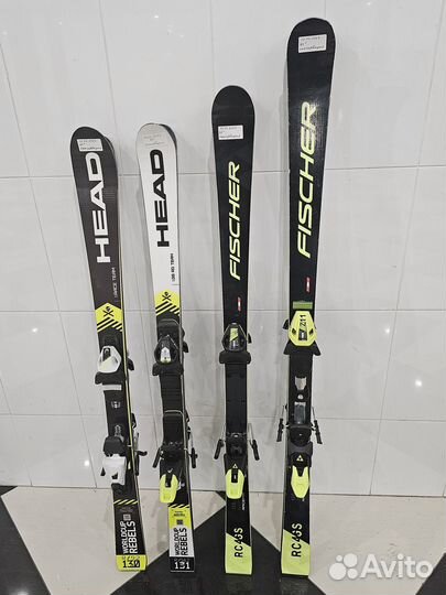 Горные лыжи детские комплект