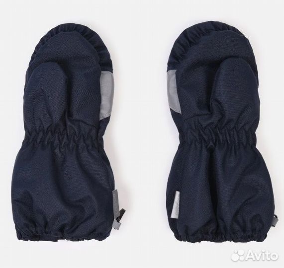 Варежки краги зимние детские Lassie синие 1