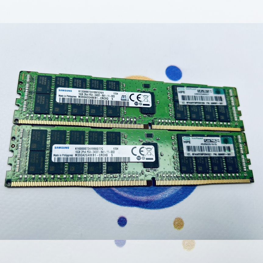 [809081-081] Ddr4 16gb 2400mhz Ecc Reg Hp 809081-081
