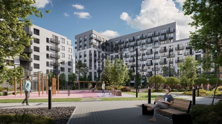 2-к. квартира, 64,1 м², 2/23 эт.